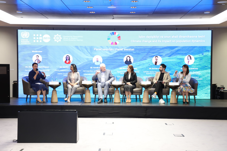 Baku hosts event on climate change and its impact on population dynamics as part of the "29 Climate Conversations: The Road to COP29" series
