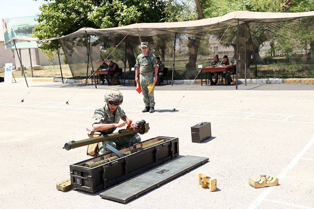 Competition for the title of the "Best anti-aircraft missile artillery battery" held