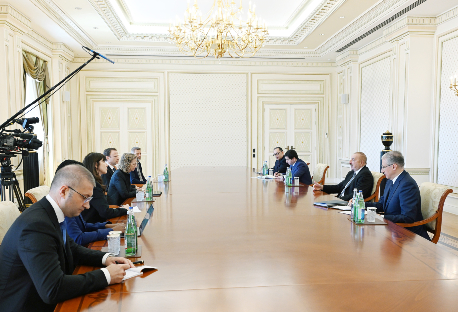 President Ilham Aliyev received Under-Secretary-General of the United Nations and Executive Director of UN Environment Programme
