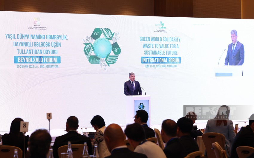Baku hosts Int'l Ecological Forum