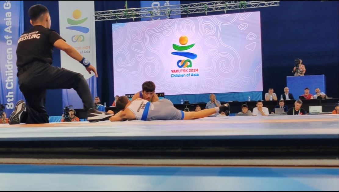 Азербайджанские борцы завоевали три медали на VIII Международных спортивных Играх «Дети Азии»