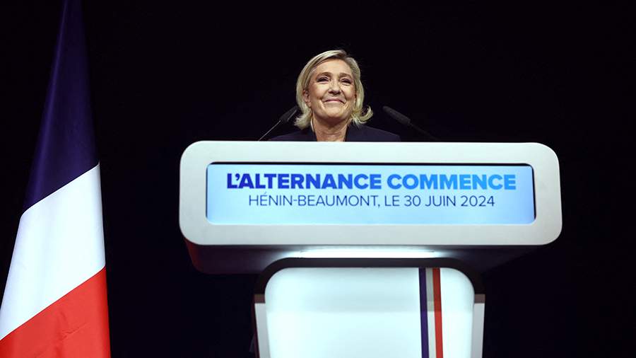 Fransada parlament seçkilərində Marin Le Penin partiyası qalibdir