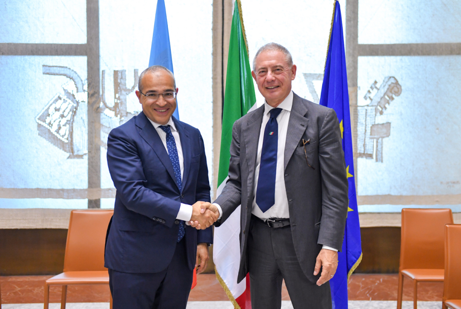 Министр экономики провел ряд встреч в Италии