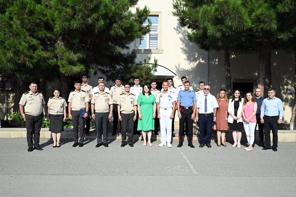 National Defense University holds graduation ceremony of Italian language course